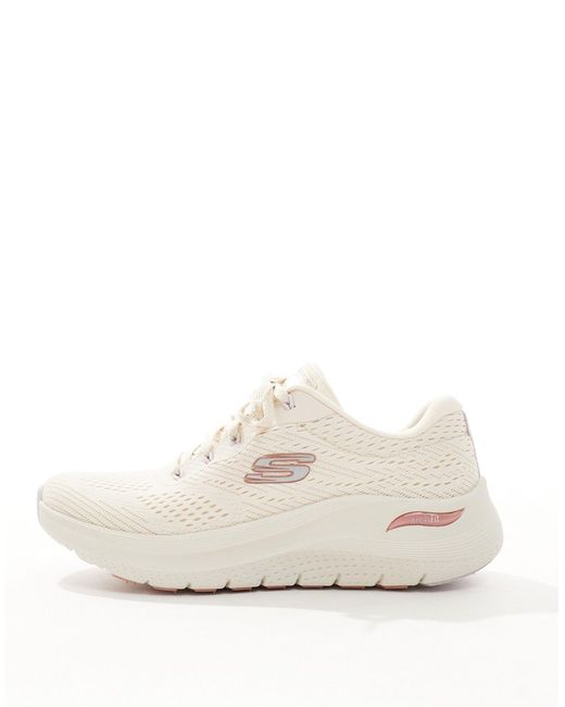 Skechers White Arch Fit 2.0 - Big League Trainers
