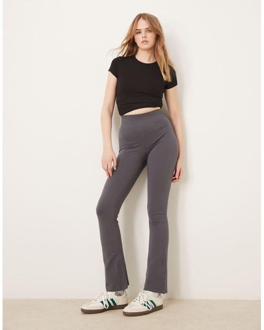 New Look Natural Kick Flare leggings