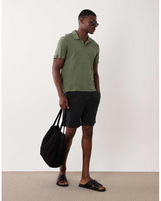 Mango Poloshirt in het Green voor heren
