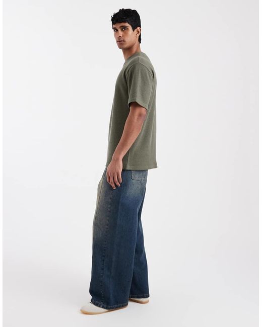 ASOS Green Loose Jeans for men