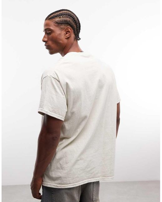Reclaimed Vintage Gray Washed Margate T-Shirt
