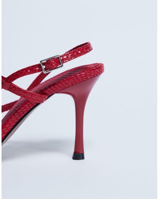TOPSHOP White Felicity Strappy High Heeled Sandal