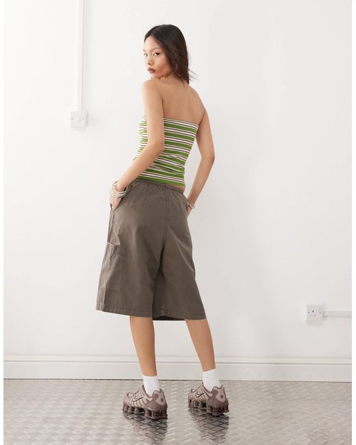 Weekday Multicolor – cargoshorts aus ripstop