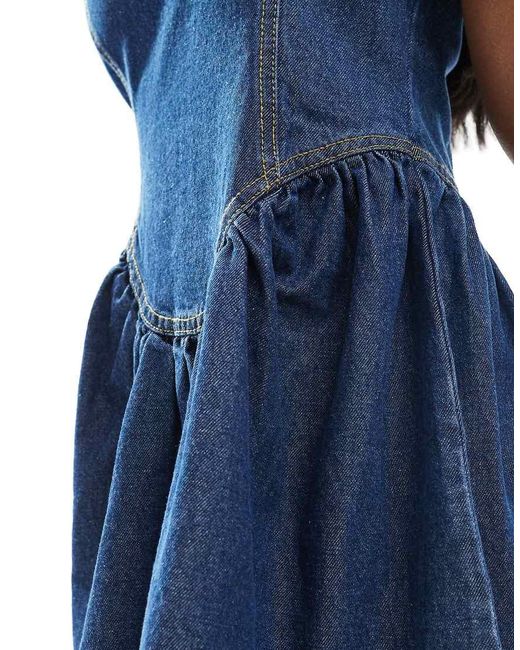 Vestito Corto di Daisy Street in Blue