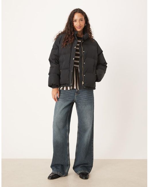 Gant Black Active Cloud Padded Jacket