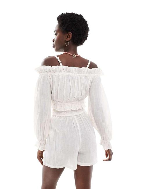 Tuta Corta Da Mare di Wednesday's Girl in White