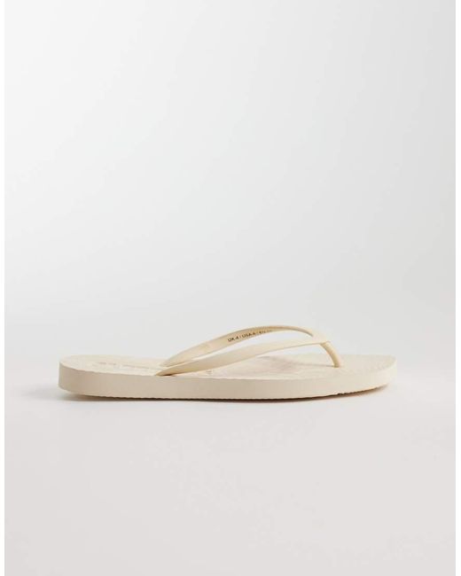 Sleeper Metallic Tapered Flip Flops