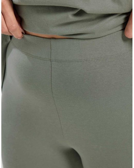 Yours Clothing Green Basic Legging