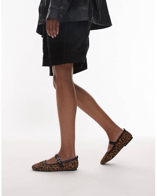 Tommy Hilfiger Brown Mary Jane Flats