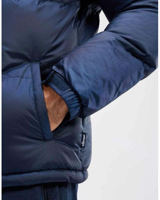 Ellesse Blue Dappiani Long Sleeve Padded Jacket for men