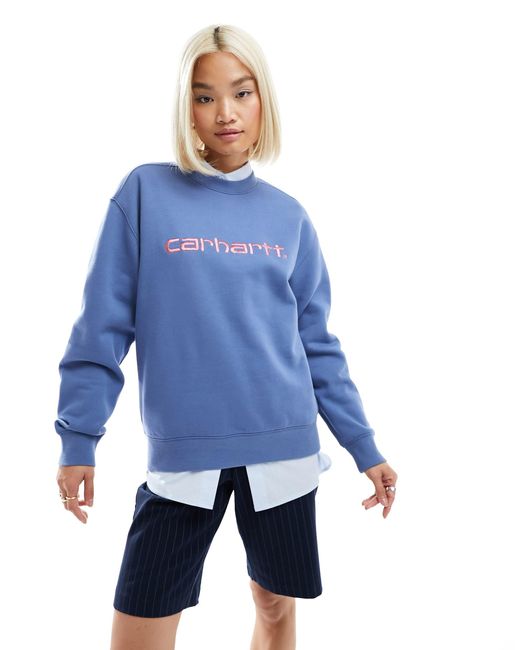 Carhartt Blue – es sweatshirt