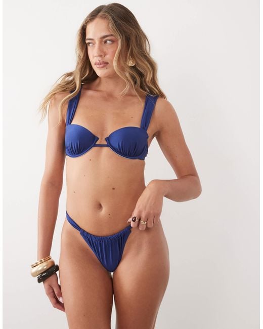 Haut CUPSHE en coloris Blue