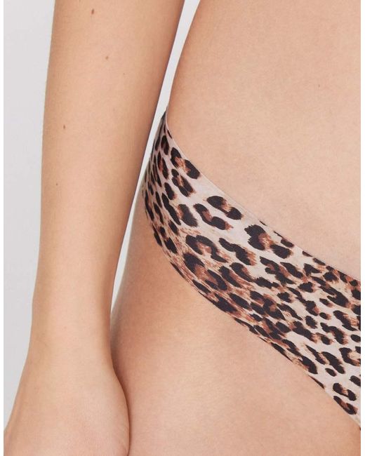Tezenis Natural Laser-Cut Microfibre Brazilian Briefs