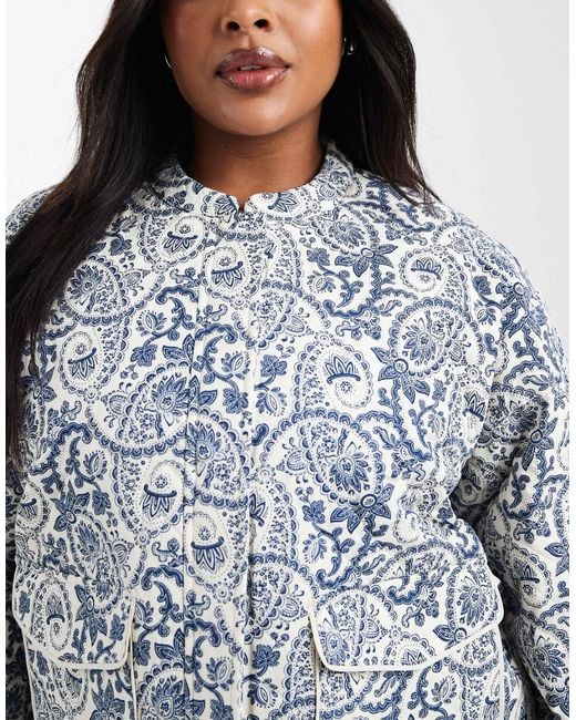 ONLY Gray Quilted Jacket