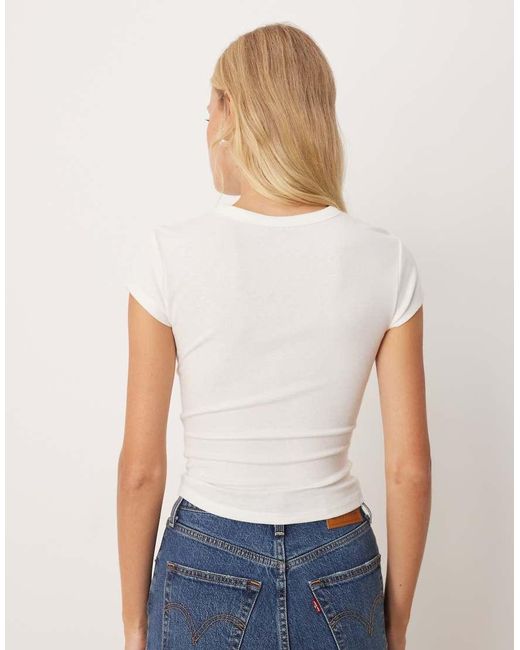 ASOS White Soft Baby Tee