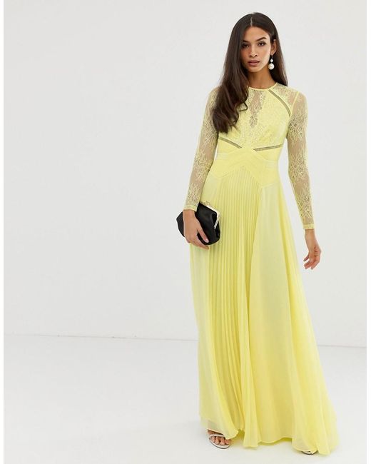 asos long sleeve maxi dress