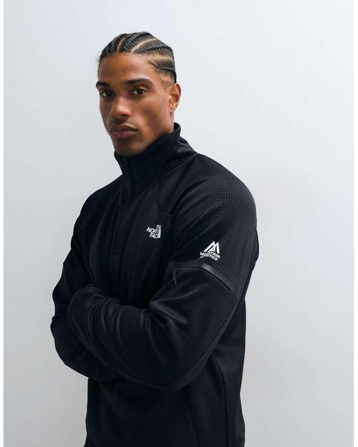 The North Face Blue Mountain Atheltics 1/4 Zip Fleece for men