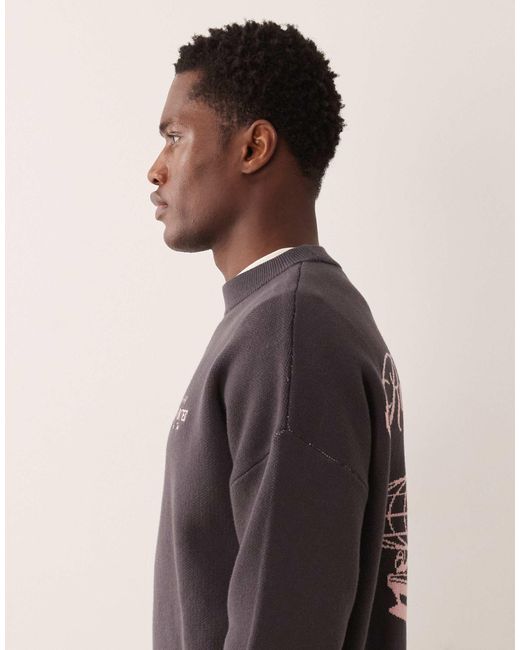 Vortex - pull ras Prohibited pour homme en coloris Brown