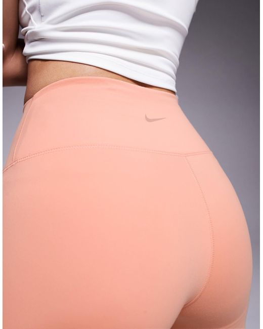 Nike Gray Nike One Training Dri-fit High Waist 5-inch Shorts
