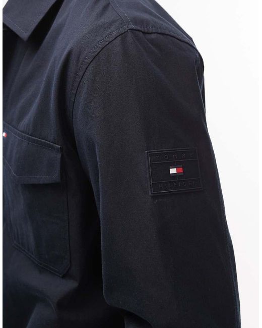 Tommy Hilfiger Blue Chore Jacket for men