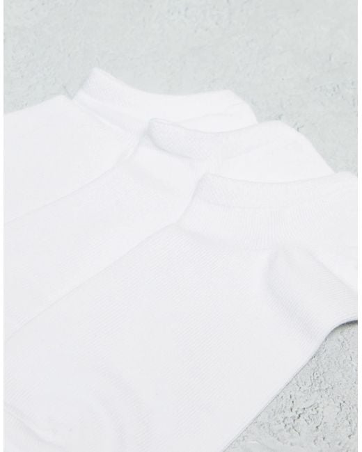 Weekday White 3-pack Trainer Socks