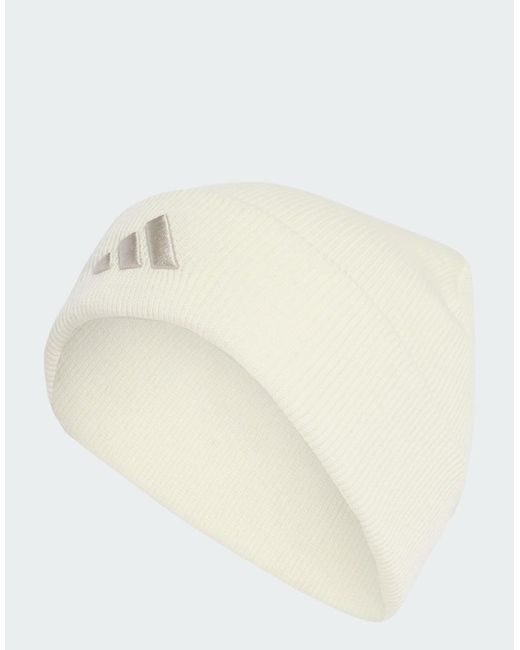 Adidas Originals Natural New Logo Beanie Cuff