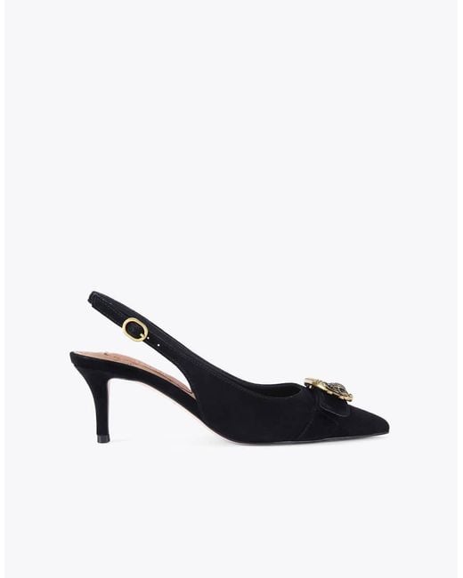 Kurt Geiger White Kgl Mayfair Sling Sm Egl Heeled Shoes