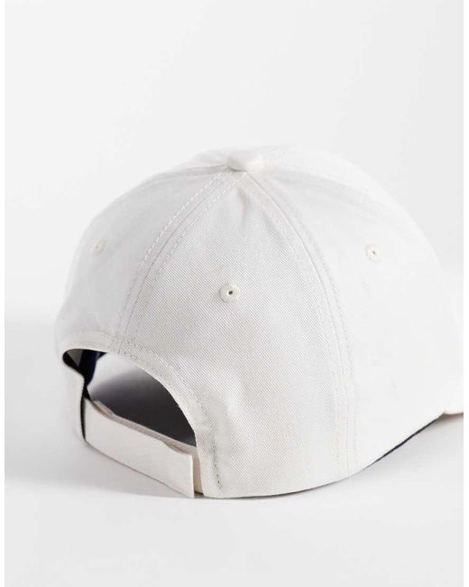 HUGO White Astryd Heart Logo Cap