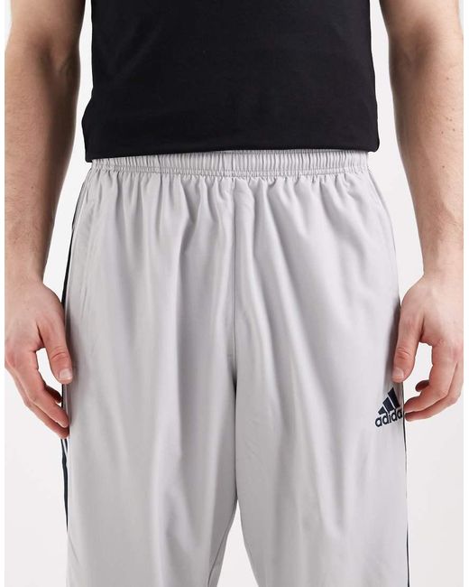 Adidas Originals White Teamgeist Adicolor Trackpant for men