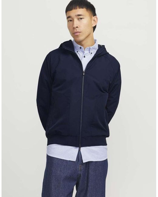Jack & Jones Bomberjack in het Blue voor heren