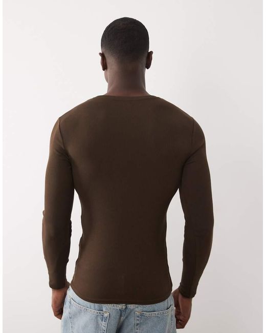 Essentials ASOS de hombre de color Brown