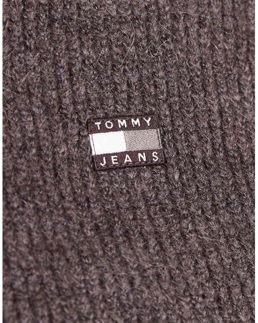 Tommy Hilfiger Gray Alpaca Knit Jumper