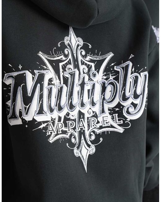 Zig Zag di Multiply Apparel in Black