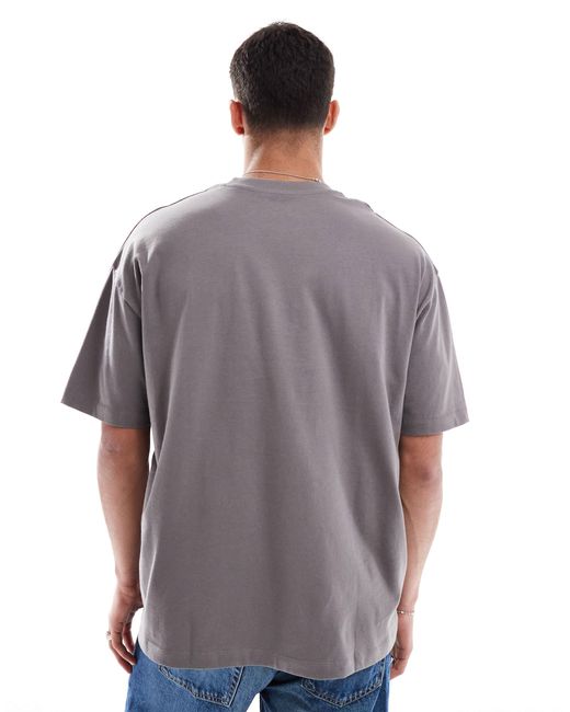 ASOS Gray Essentials Oversized T-shirt for men