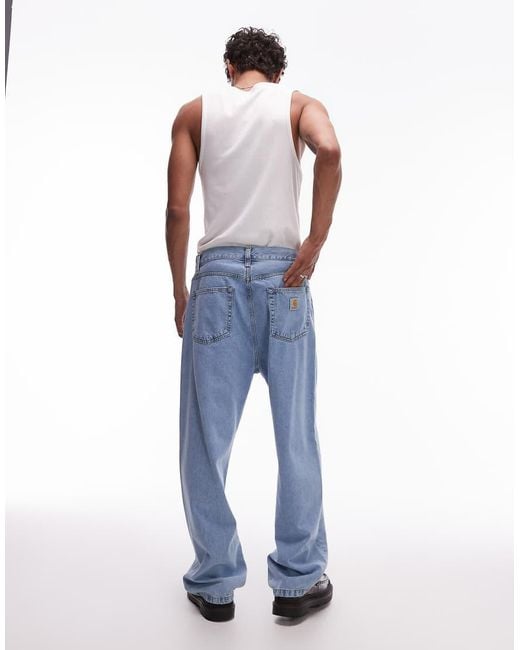Carhartt Black Landon Loose Tapered Fit Jeans for men