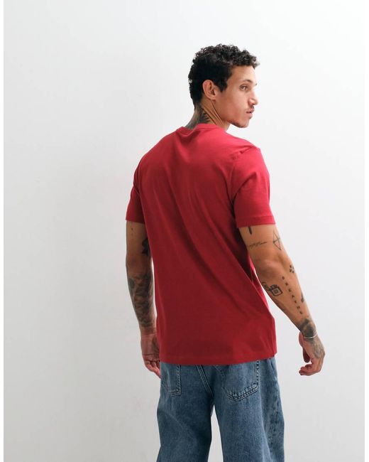 Nike Red Club Chest Logo T-Shirt for men