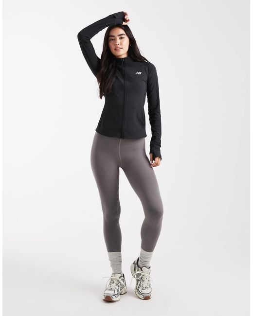 New Balance Black Harmony Full Zip Jacket
