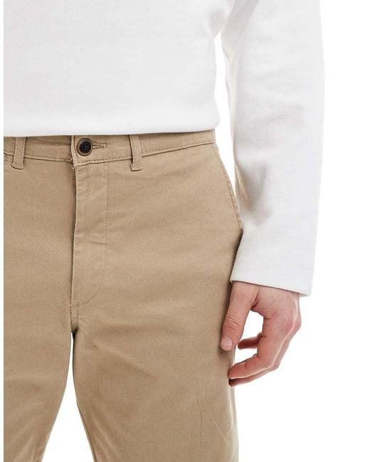 JJ Rebel White Loose Fit Chino for men