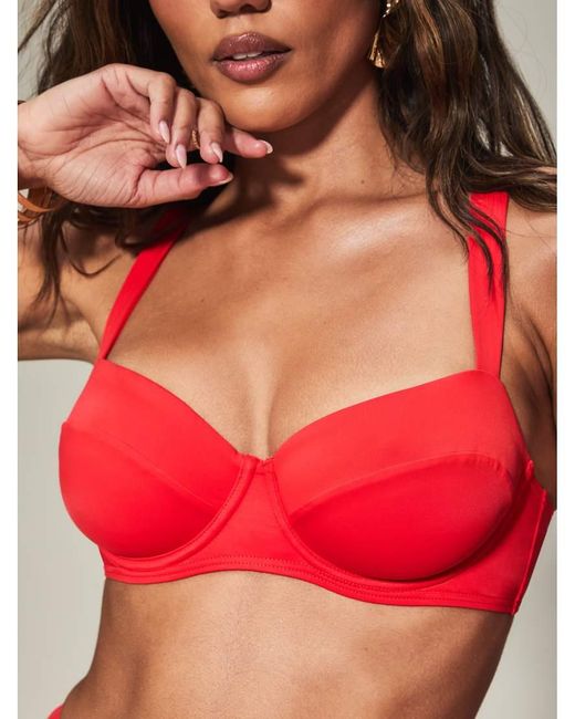 KBX Swim Solid Essential Wired Bikini Top