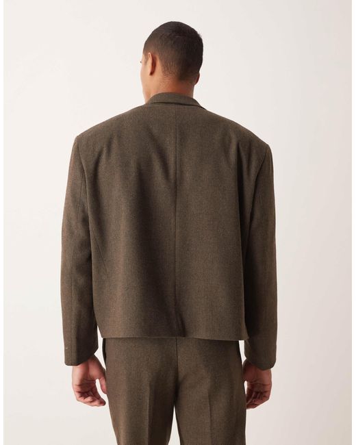 Veste ASOS pour homme en coloris Brown