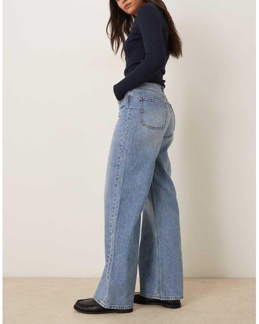 JJXX Blue Tokyo Wide Fit Jeans