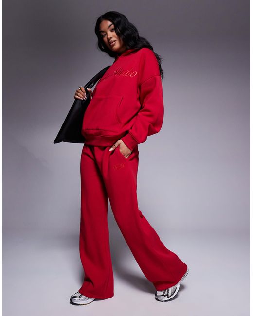 Kaiia Red – weit geschnittene jogginghose