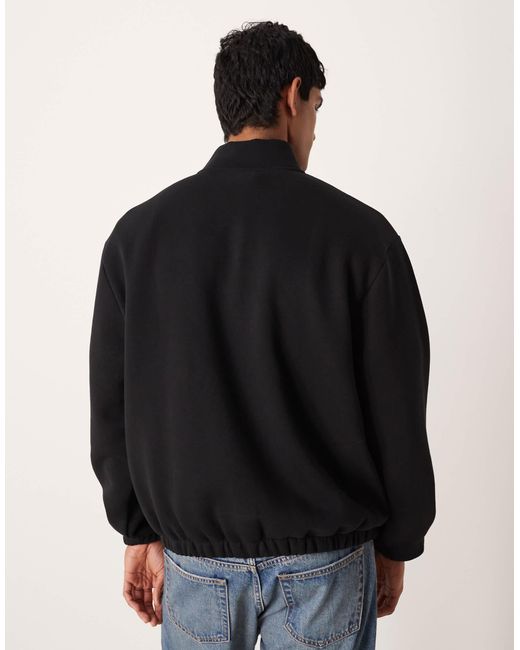 ASOS – relaxed fit sweatshirt in Black für Herren