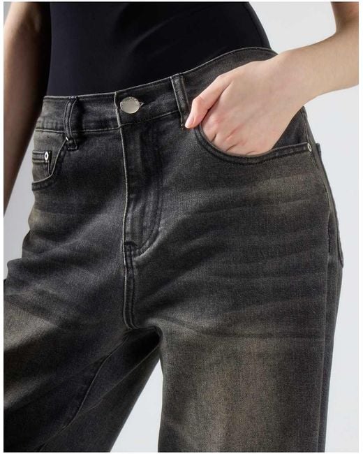 Glamorous White High Waist Flare Jeans