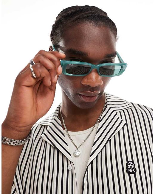 Ray-Ban Black Teru Rectangle Sunglasses