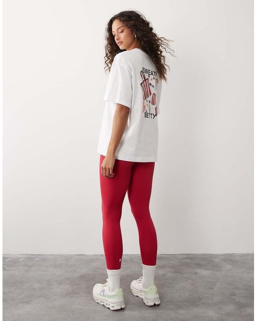 Sweaty Betty White Holiday Graphic T-Shirt