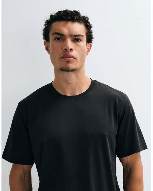 Jack & Jones Black Sports Breathable Training T-shirt for men