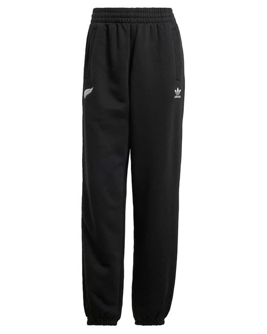 Joggers Negros Básicos De Felpa All Blacks Essentials De Adidas Originals