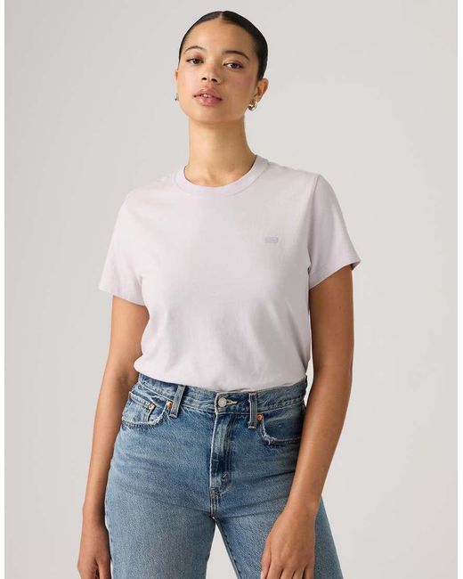 Levi's White Favorite Cotton T-Shirt