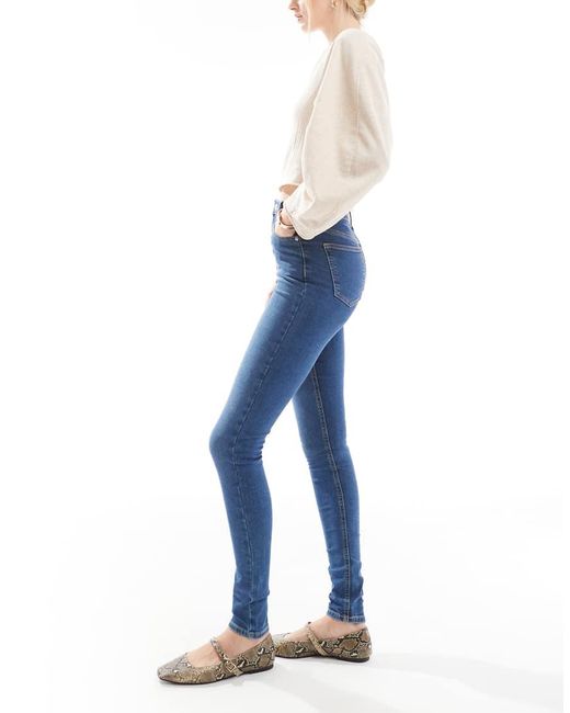 ASOS Blue Asos Design Tall Skinny Jeans
